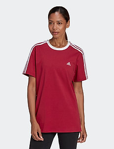red adidas tops