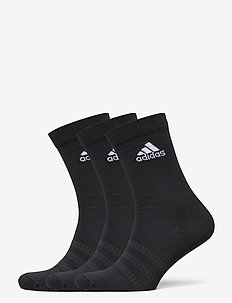 Crew Socks 3 Pairs - Įprasto ilgio kojinės - black/black/black