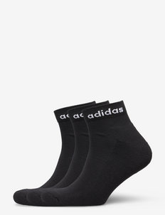 Half-Cushioned Ankle Socks 3 Pairs - skarpetki do kostek - black/white