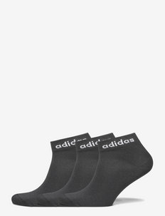 Non-Cushioned Ankle Socks 3 Pairs - kousen - black/white