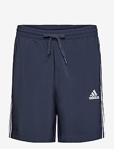 AEROREADY Essentials Chelsea 3-Stripes Shorts - treniruočių šortai - legink/white