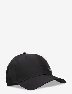 Lightweight Metal Badge Baseball Cap - caps - black/black/black