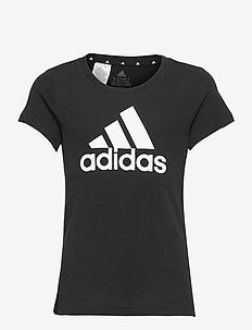 adidas Essentials T-Shirt - mönstrade kortärmade t-shirts - black/white