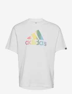 Pride Logo Graphic Tee (Gender Neutral) - t-shirts - white/multco