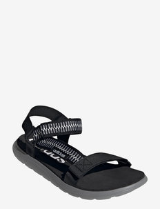 Comfort Sandal - lygiapadės basutės - cblack/dshgry/grethr