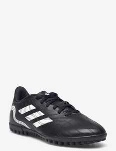 COPA SENSE.4 TF - chaussures de football - cblack/ftwwht/vivred