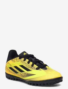 X Speedflow Messi.4 Tf J - sport shoes - sogold/cblack/byello