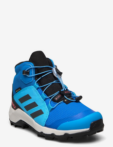 Terrex Mid GORE-TEX Hiking Shoes - skriešanas apavi - blurus/gresix/turbo