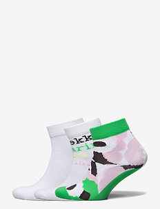Marimekko Socks 3Pp - zeķes & apakšveļa - white/sesoli/white