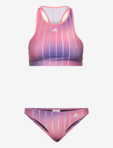 Melbourne Print Bikini Set W - bikinisetit - acired/white