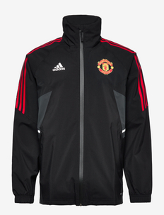 Manchester United22 Rain Jacket - urheilutakit - black