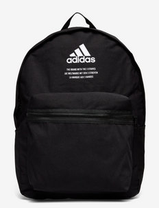 Classic Backpack Fabric - treniruočių krepšiai - black/white