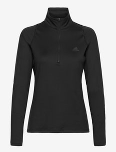 Run Fast Half-Zip Long Sleeve Sweatshirt W - langærmede toppe - black
