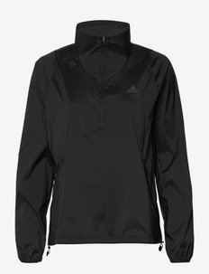 Run Fast Half-Zip Jacket W - training jackets - black