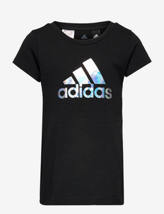 Dance Metallic Print Tee - apdrukāts t-krekls ar īsām piedurknēm - black