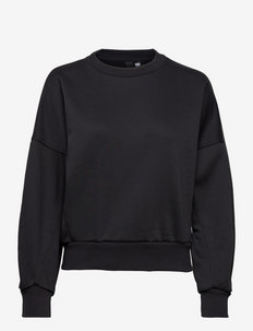 Sportswear Studio Lounge Fleece Sweatshirt W - sporta džemperi - black