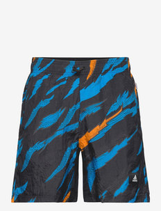 TRVL Tiger Camo Shorts - outdoorshorts - black