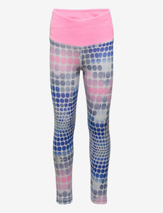 Dance Allover Print Leggings - sporta apakšējais apģērbs - wonste/royblu/silvmt