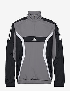 Training Quarter-Zip Top - training jackets - grefou/black/white
