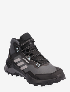 TERREX AX4 MID GTX W - hiking shoes - cblack/grethr/minton
