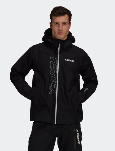 adidas packable rain jacket