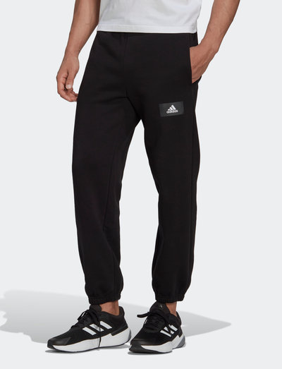 essentials feelvivid cotton fleece straight leg joggers