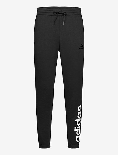 Essentials French Terry Tapered Elastic Cuff Logo Pants - bukser - black