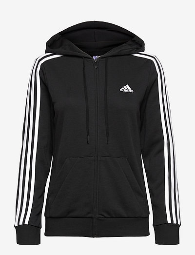 W 3S FT FZ HD - hoodies - black/white