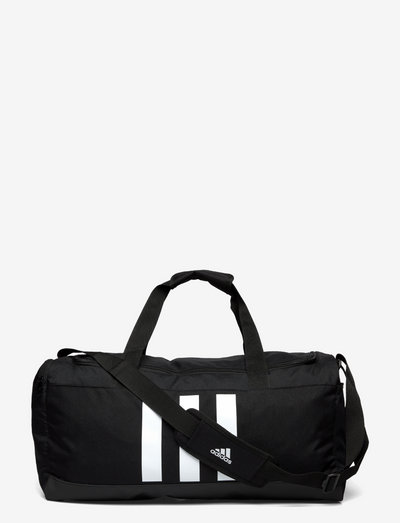 Essentials 3-Stripes Duffel Bag Medium - sportsbagger - black/white