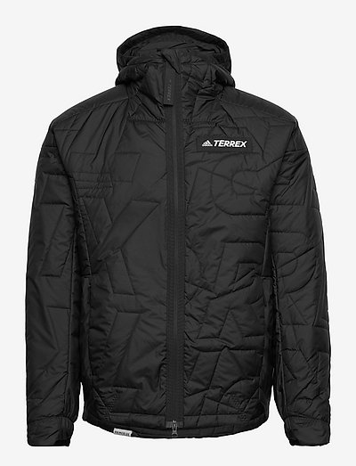 Terrex MYSHELTER PrimaLoft Hooded Padded Jacket - kurtki turystyczne - black