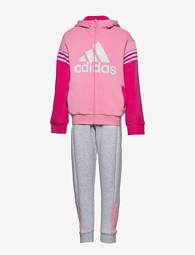 adidas badge of sport fleece tracksuit