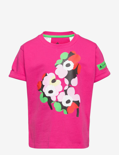 Girls Marimekko Graphic T-Shirt - pattern short-sleeved t-shirt - reamag