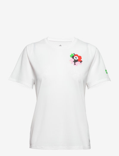 Marimekko X Adidas Running Tee - t-shirts - white