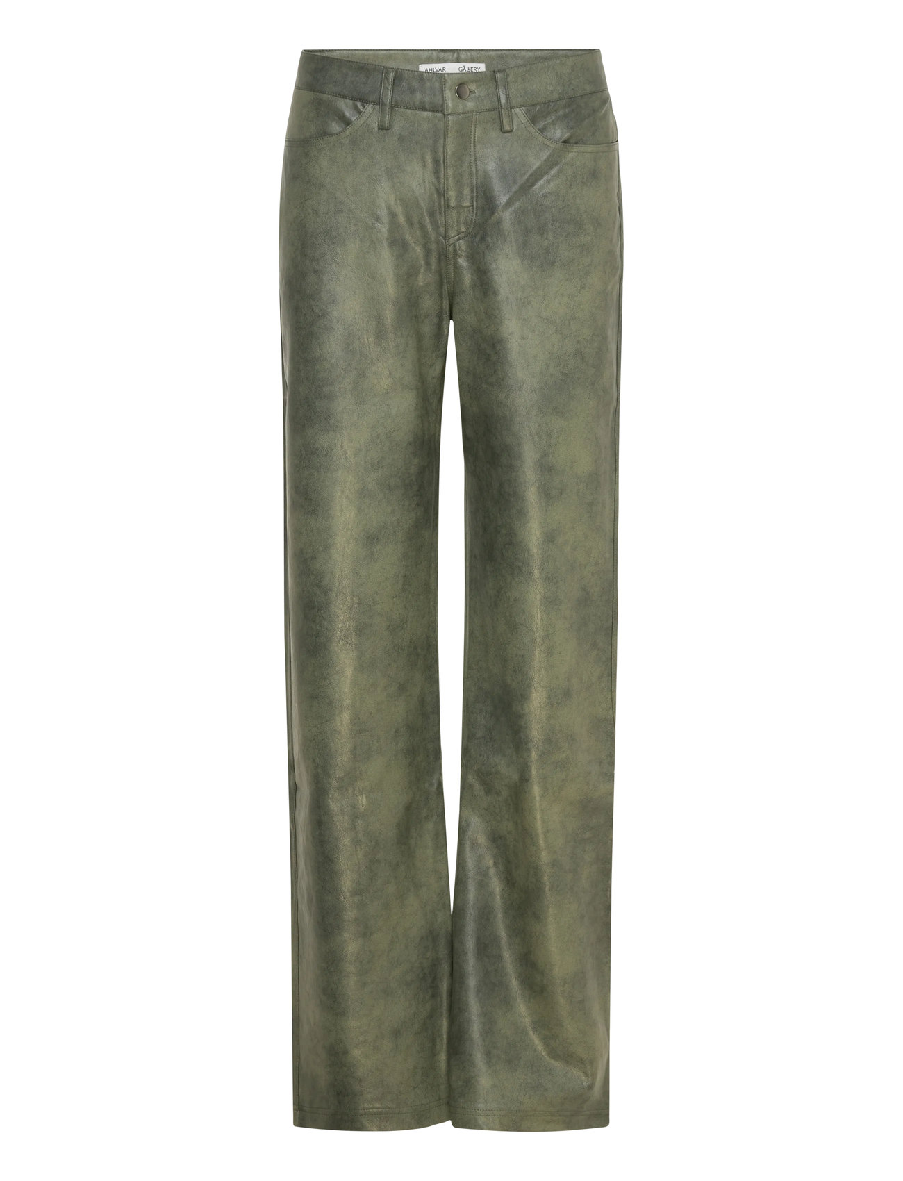 AHLVAR GALLERY Aina Pu Leder Hosen Grün - XL - Damen