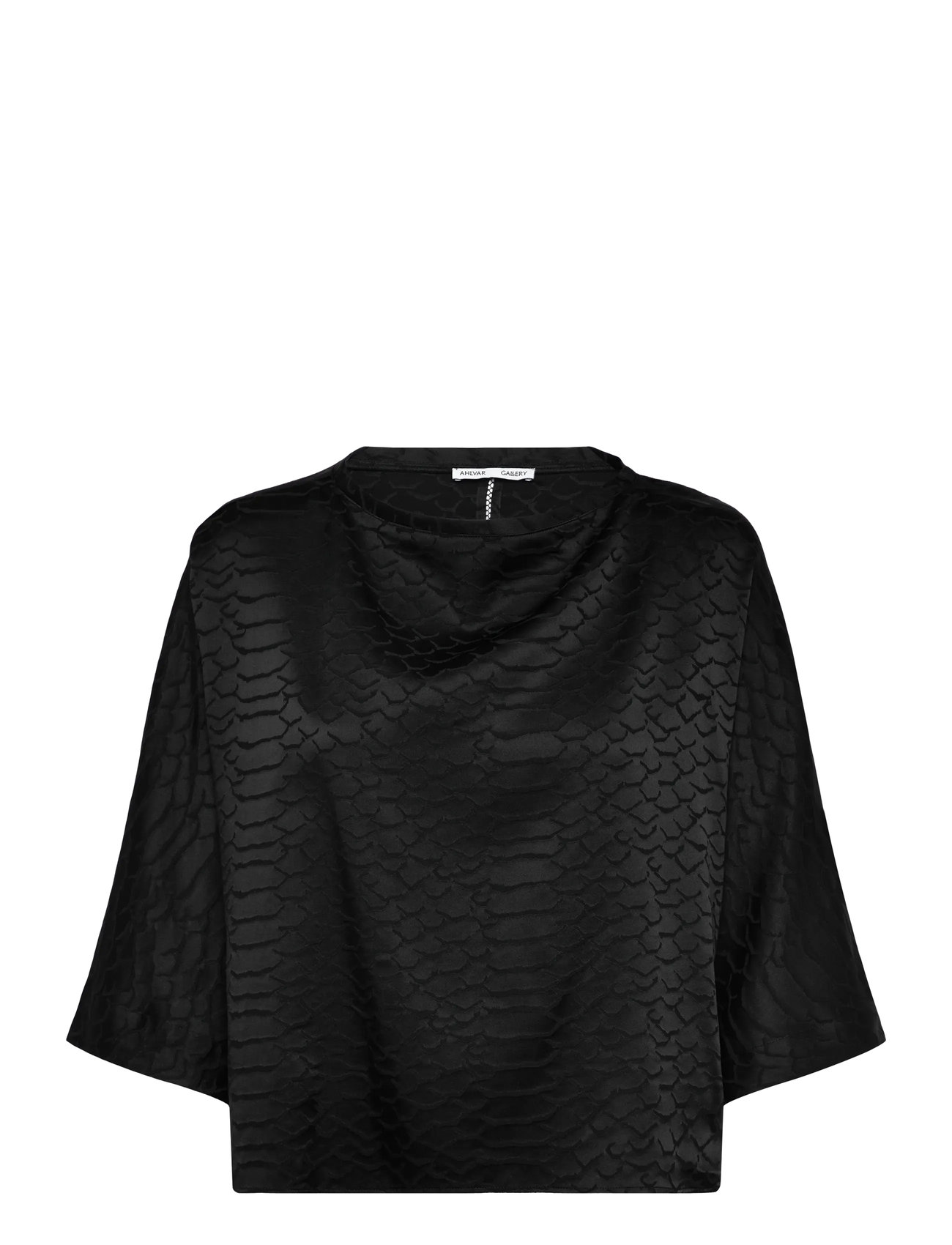 AHLVAR GALLERY Thea Snake Tee Schwarz - M - Damen