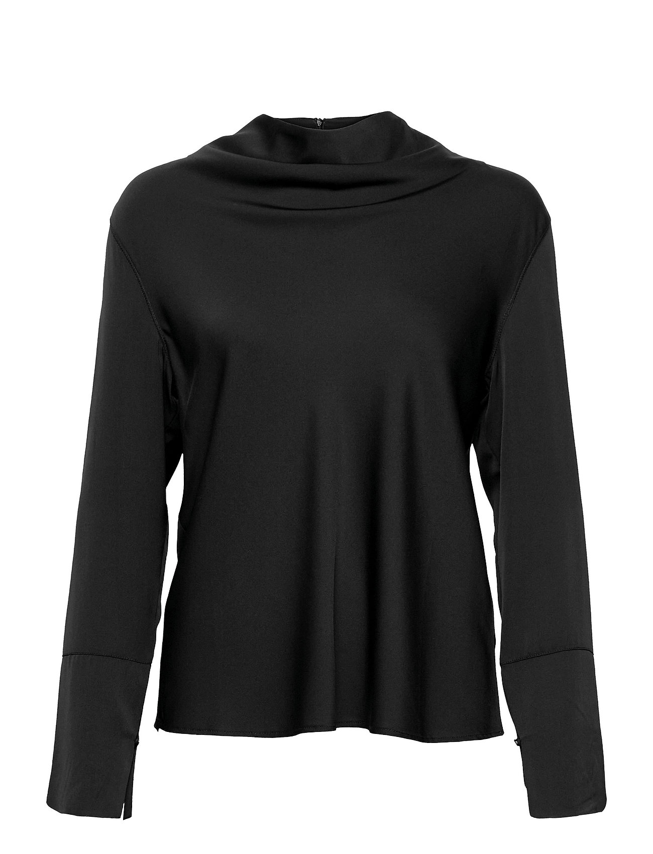 Ayumi Silk Blouse Black Ahlvar Gallery