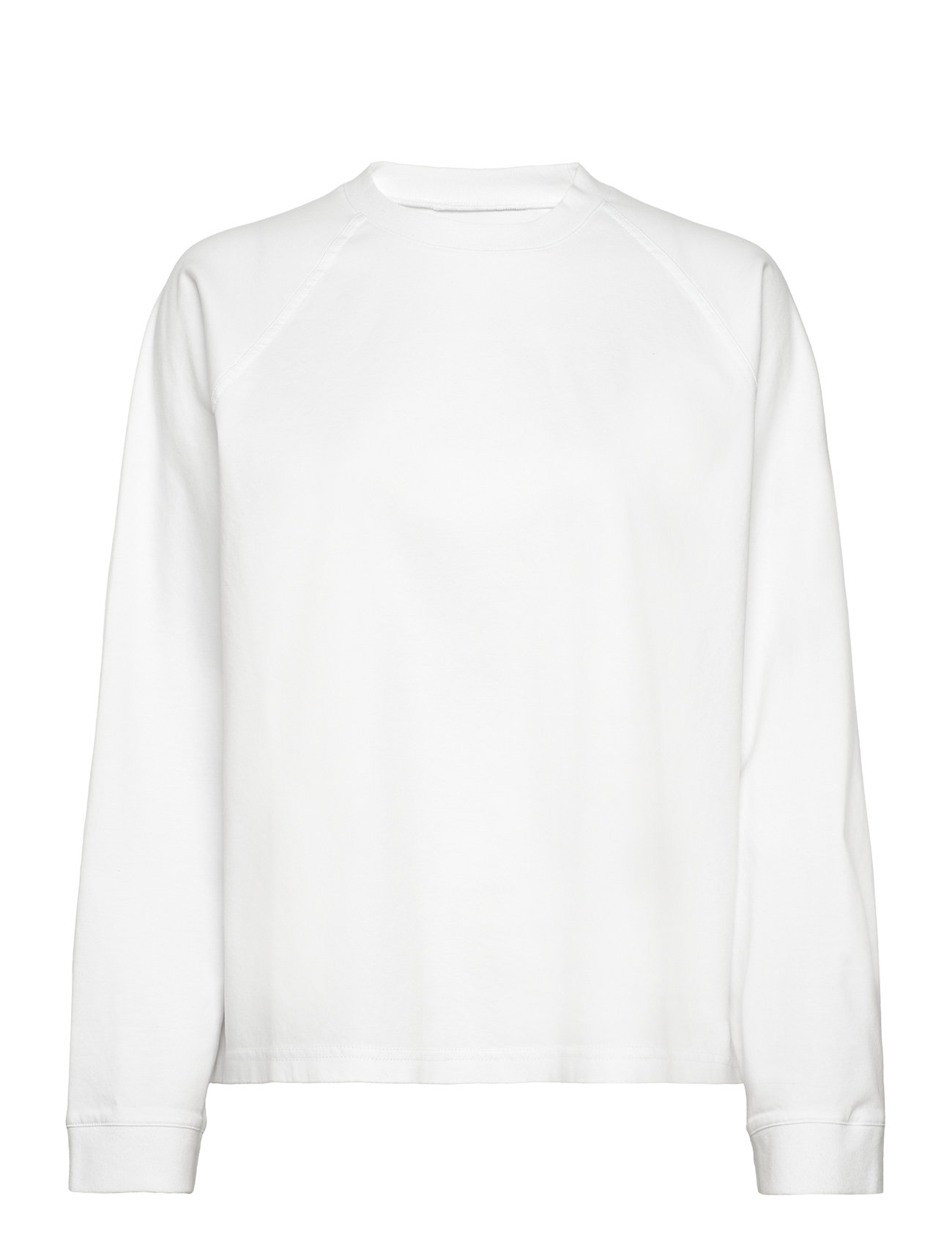 Thelma Ls Tee Tops T-shirts & Tops Long-sleeved White Ahlvar Gallery