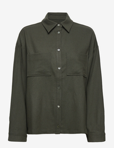 June over shirt - clothing - army green