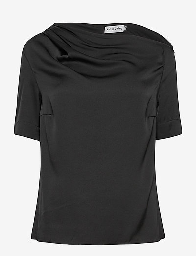 Chima blouse - lyhythihaiset puserot - black