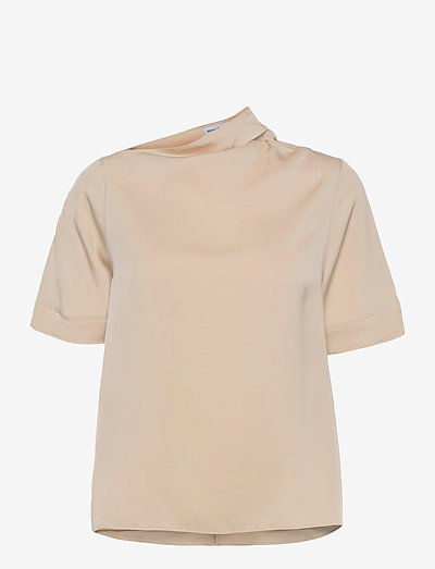Lima tee - short-sleeved blouses - powder