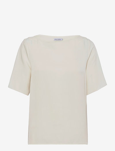 Yoli blouse - blūzes ar īsām piedurknēm - off-white