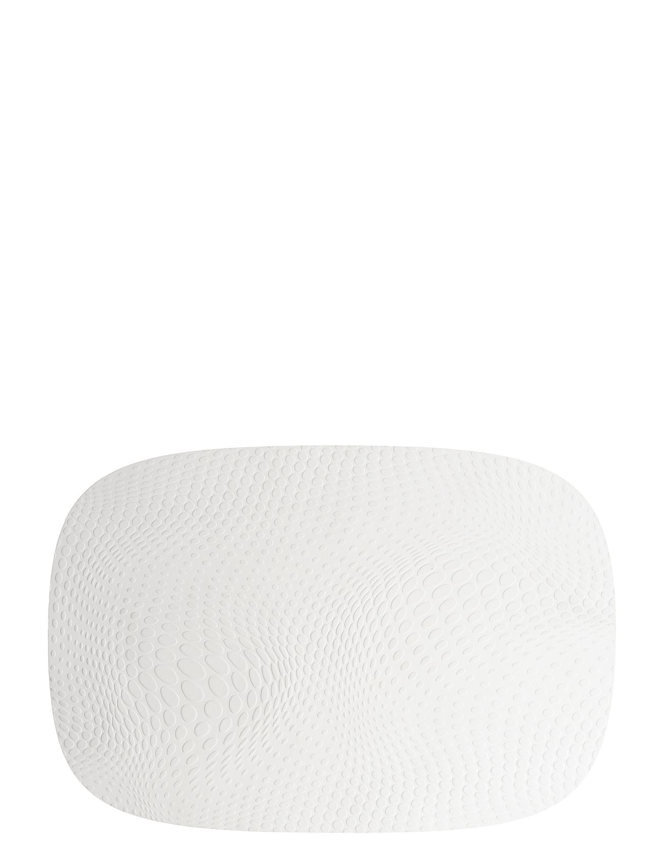 AIDA Karim Rashid Mozzarella Dækkeserviet 95% Genbrugslæder 1 Stk 45,0X30,6 Cm Weiß - One Sizex45 - Unisex