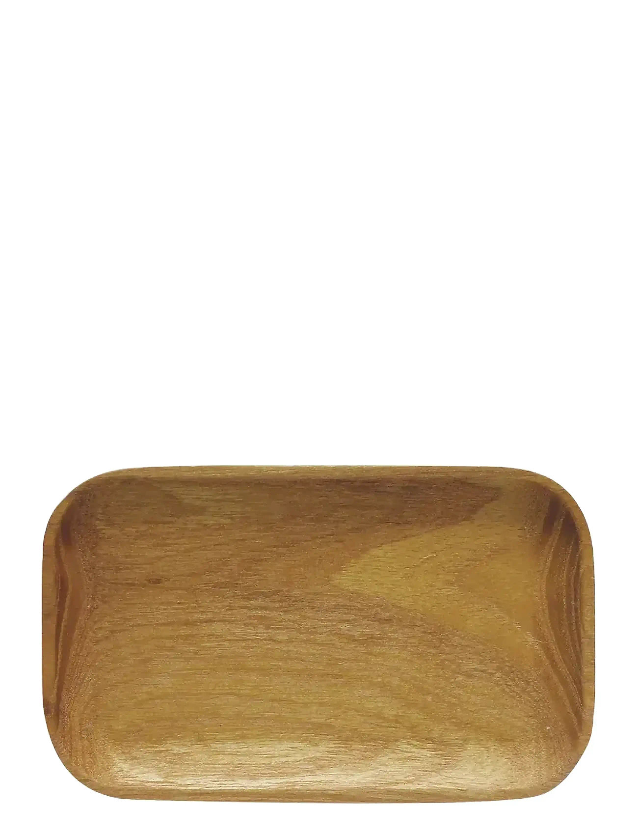 Aida Raw Teak Wood Tray Grön