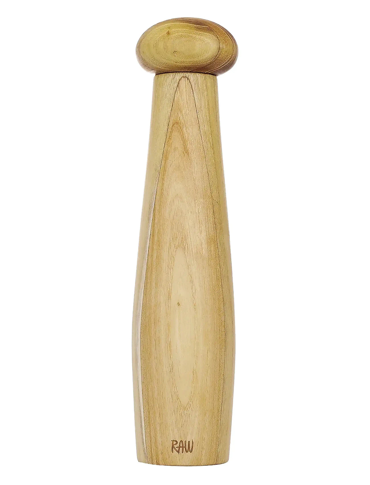 Aida Raw Teak Ceramic Pepper Grinder Tall H27.5 X D6.5Cm. 1 Pcs. Beige