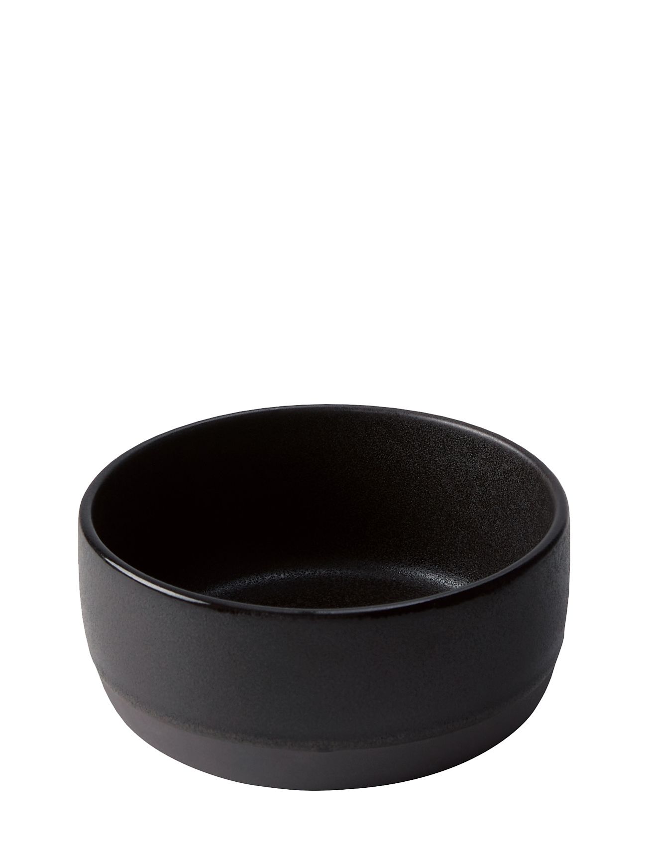 Raw Titanium Black Home Tableware Bowls & Serving Dishes Serving Bowls Black Aida