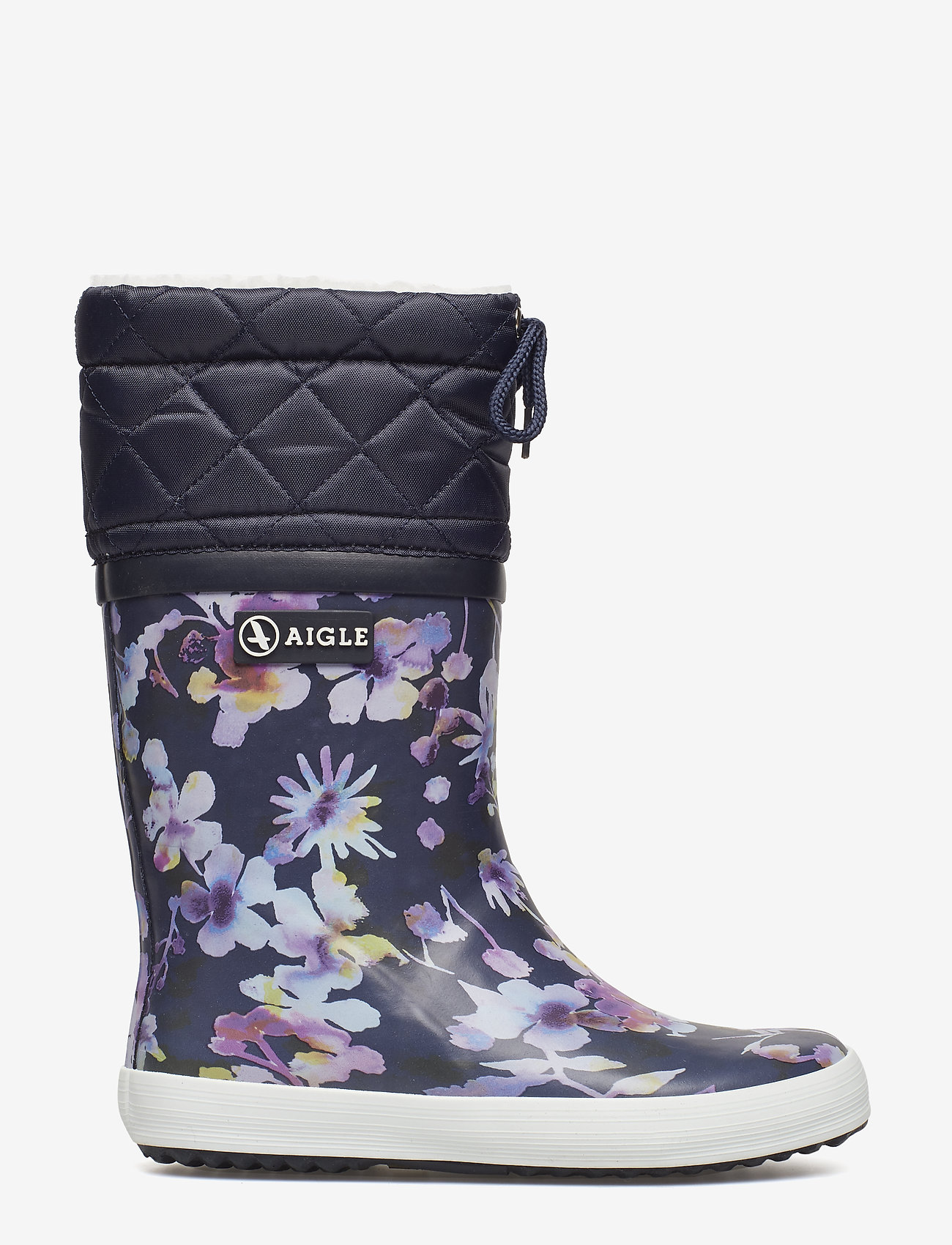 Aigle - AI GIBOULEE DARKFLOWER - lined rubberboots - darkflower - 1