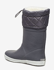 Aigle - AI GIBOULEE CHARCOAL/GRIS - lined rubberboots - charcoal/gris - 2