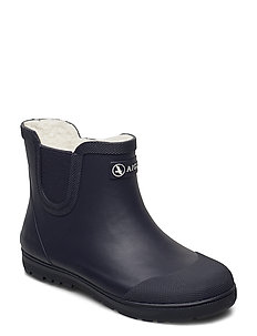 Gummistøvler | Barn Kjøp vanntette nyheter Boozt. com Ai Woody Warm Charcoal (Charcoal) (412.50 kr) Aigle