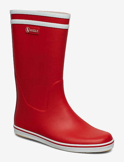 AI MALOUINE ROUGE/BLANC - rain boots - rouge/blanc