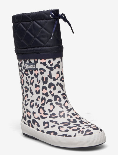 AI GIBOULEE PRINT LEOPARD - lined rubberboots - leopard